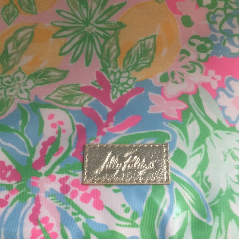 NWT Lilly Pulitzer Packing Cubes Bright Delight set of 2 GWP - Picture 7 of 11